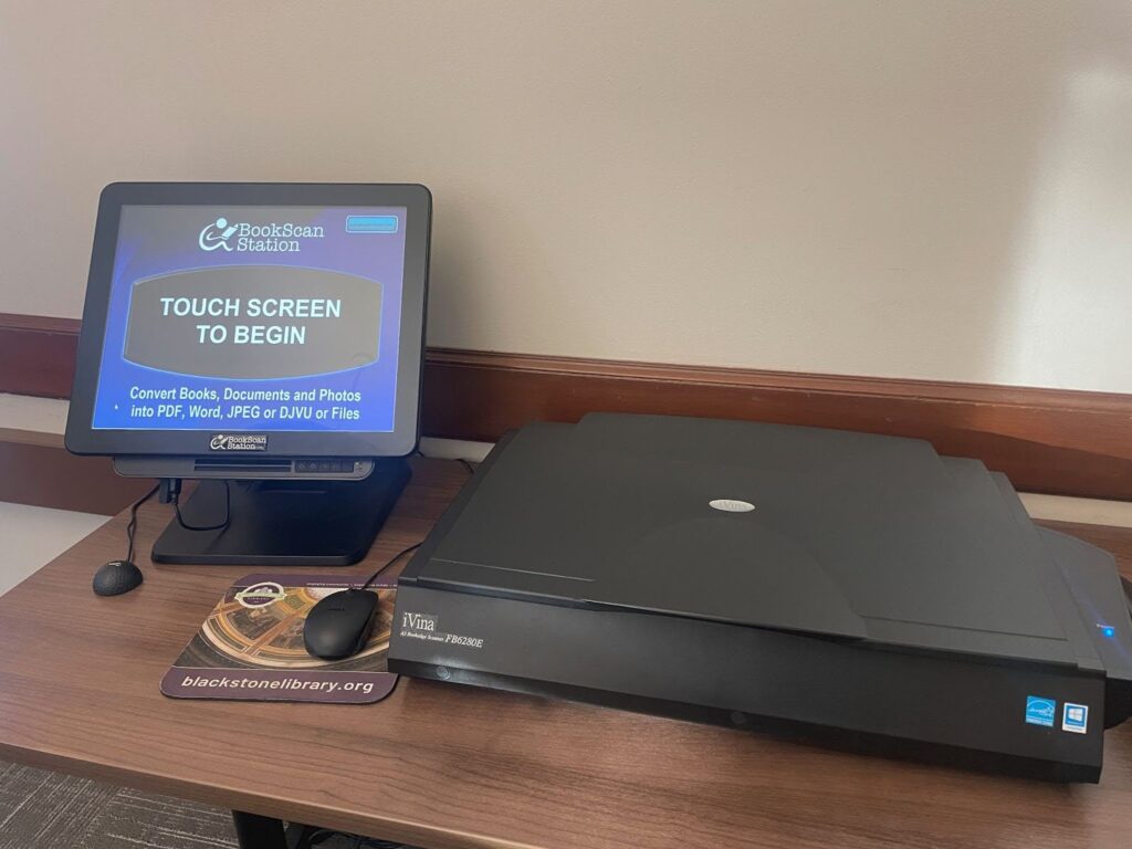 Picture of flatbed scanner