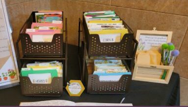 Picture of the seed library