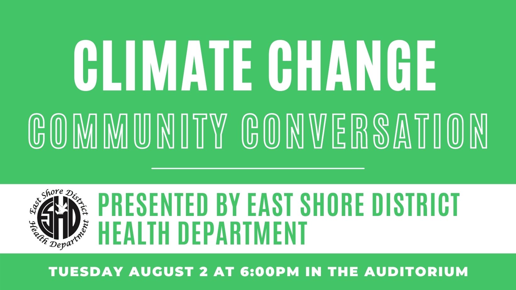 Climate Change Community Conversation
