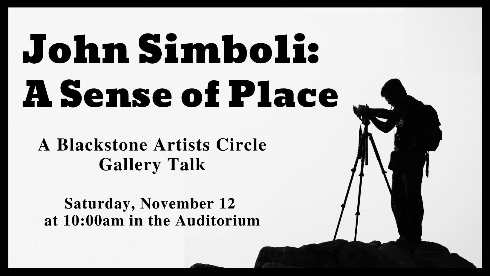 John Simboli: A Sense of Place