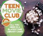Teen Movie Club for grades 5-12