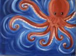 Teen Paint Night: Denizen of the Deep with Pam’s Picassos for grades 5-12